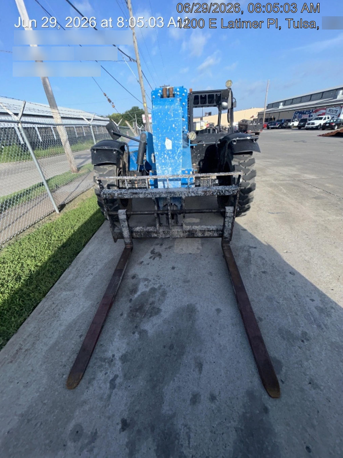 2019 Genie GTH-636 Canopy, Solid RT Tires, LED Work Lights, Beacon 60" QA Carriage, 48" Forks
