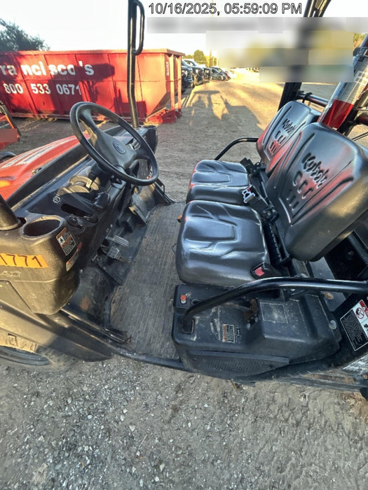 2022 Kubota RTV-X1140W-H Plastic Canopy, Windshield Acrylic Clear, LED Strobe Light, Wire Harness Kit, Back up Alarm