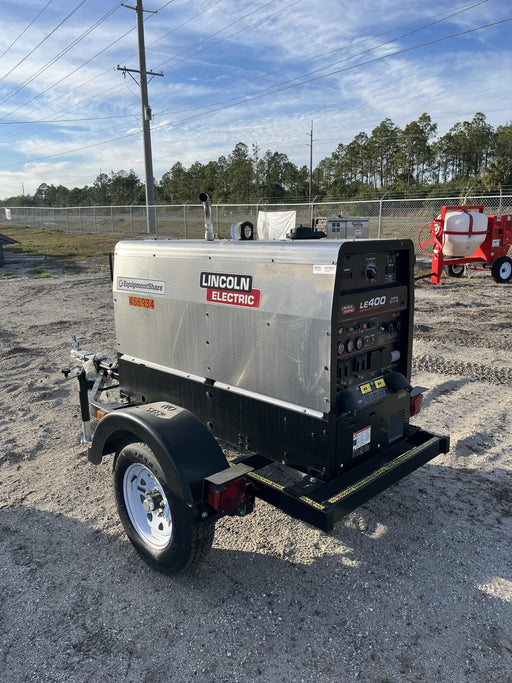 2024 Lincoln Electric LE400 Kubota V1505, Trlr, Cable Rack, Light Kit, ES Decals, T3