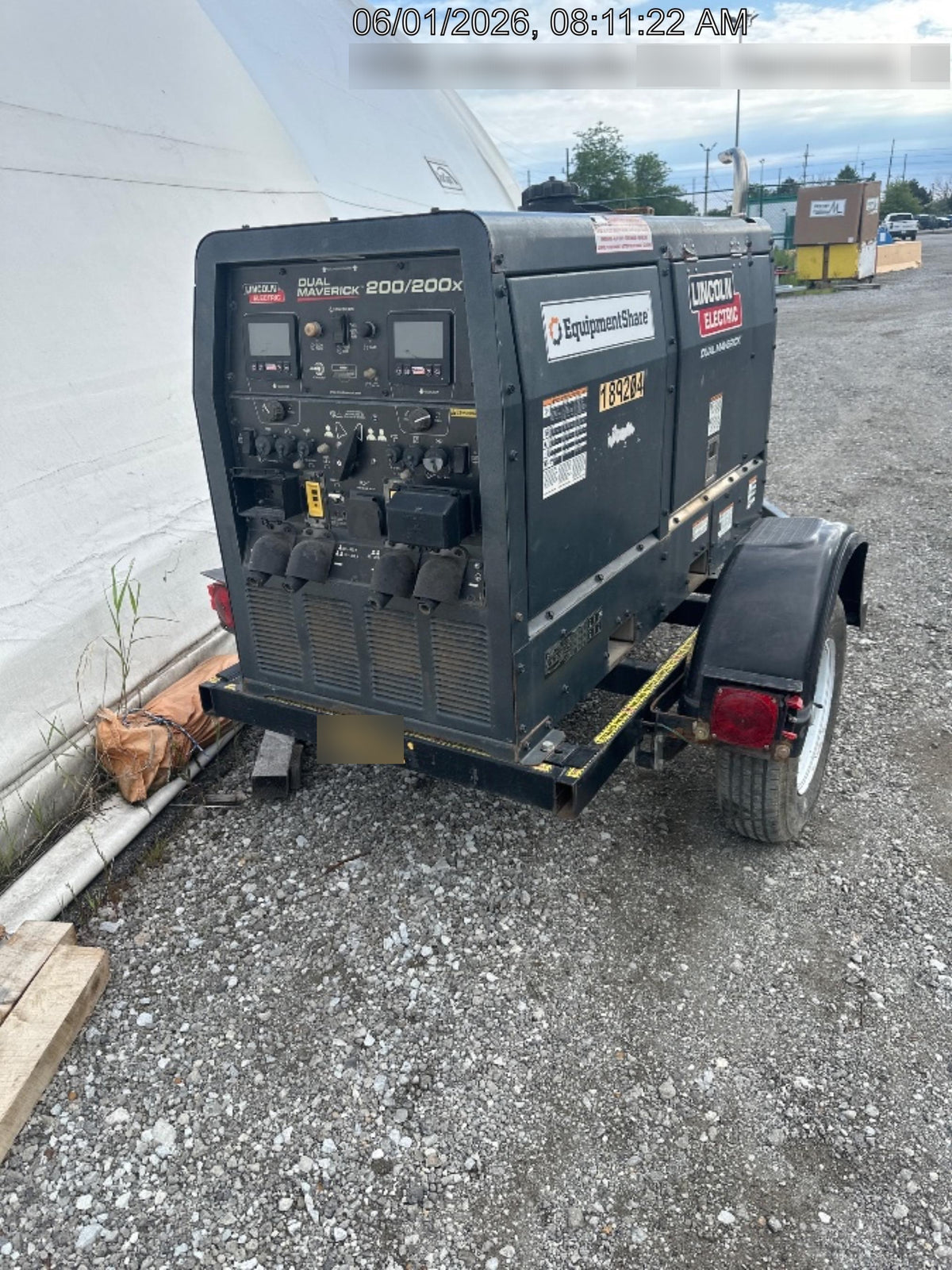 2021 Lincoln Electric Dual Maverick 200/200X Ready Pak 3, Includes Trailer, Cable Rack, Fender Light Kit