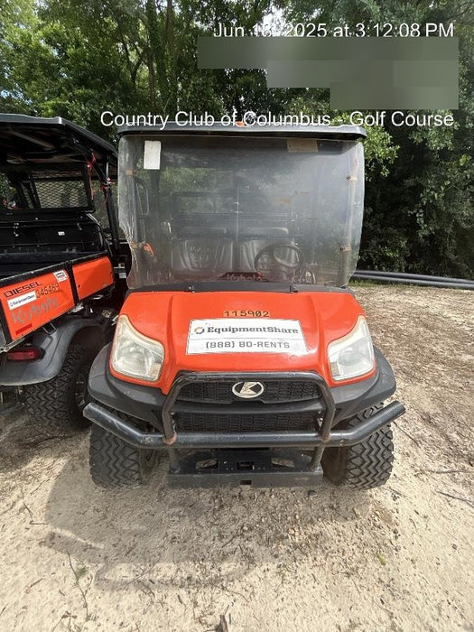 2020 Kubota RTV-X1140W-H 4WD, LED Strobe, Windshield Acrylic Clear, Plastic Canopy, Wire Harness Kit, Backup Alarm