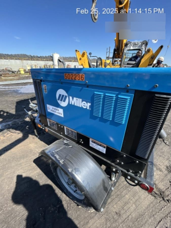 2025 MILLER ELECTRIC BIG BLUE 400