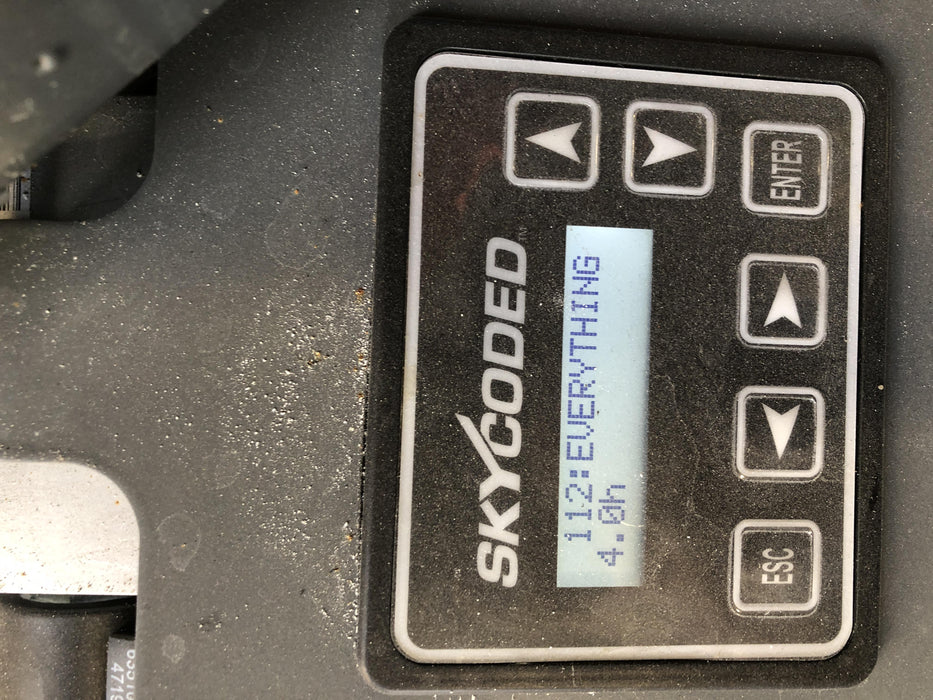 2020 Skyjack SJIII-3219 Solid NM Tires, Half height spring hinged entry gate, Dual Beacons, 800W Inverter