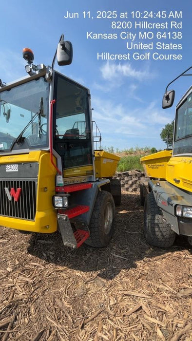 2025 WACKER NEUSON DV605 Cab Turf Tires