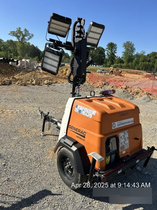 2023 Generac MLT2 Diesel, Flex Switch 120V Input, Powerzone Controller, (4) 320W LED Lights, 4kW Generator, 39.9 Gal Fuel Tank, 2" Ball, T3