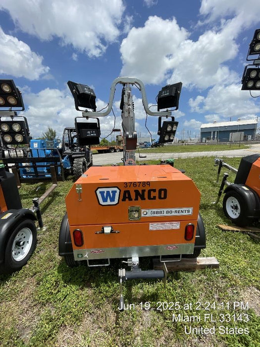 2023 Wanco WLTT-4MM4K Diesel, Deep Sea Controller, Shore Power Plug, Auto Start, (4) 350W LED Floodlights, 4kW Generator, 60 Gal Fuel Tank, 2" Ball, T3