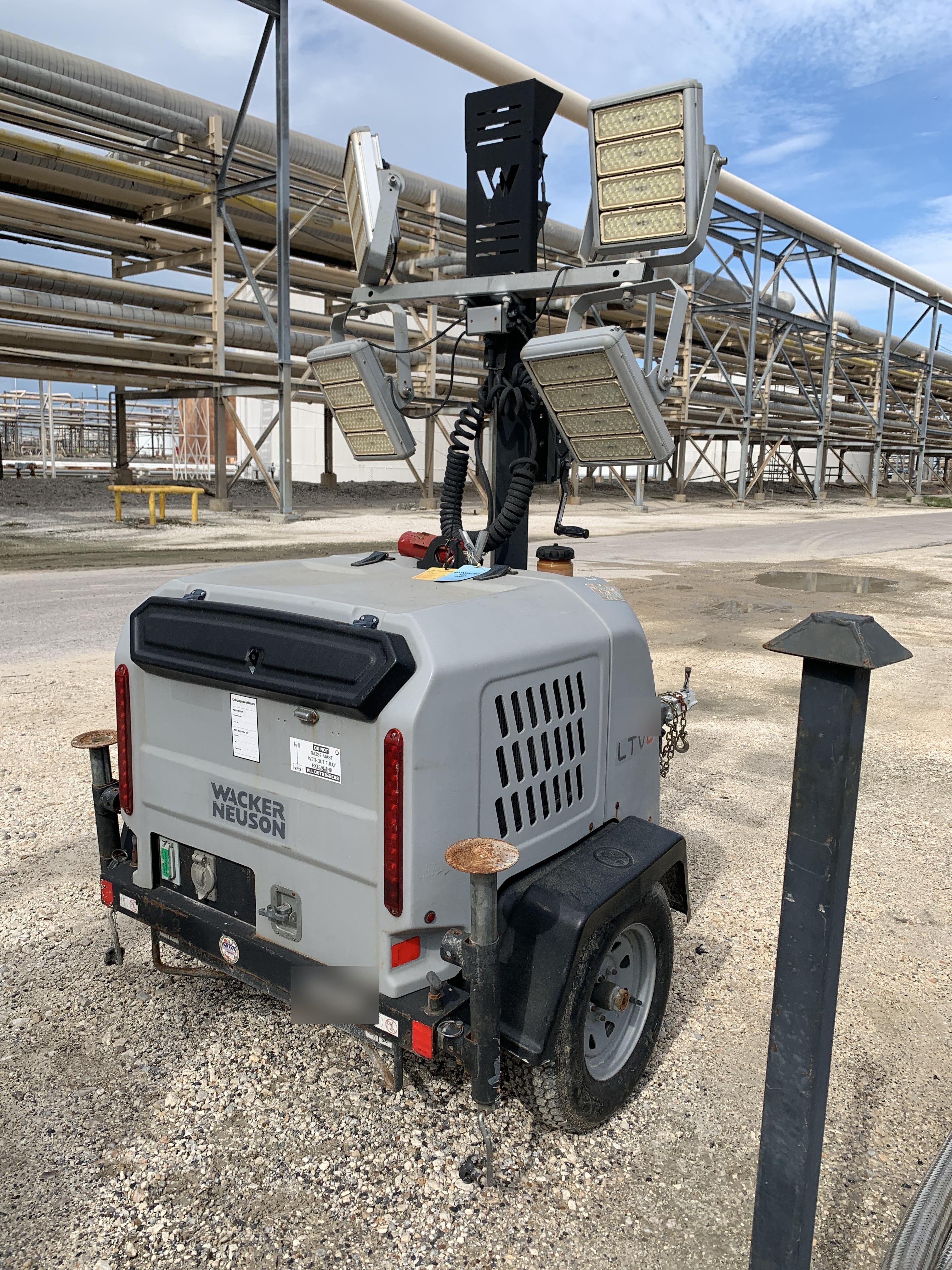2019 Wacker Neuson LTV6K-LED Standard LED Towable Light Tower w/None
