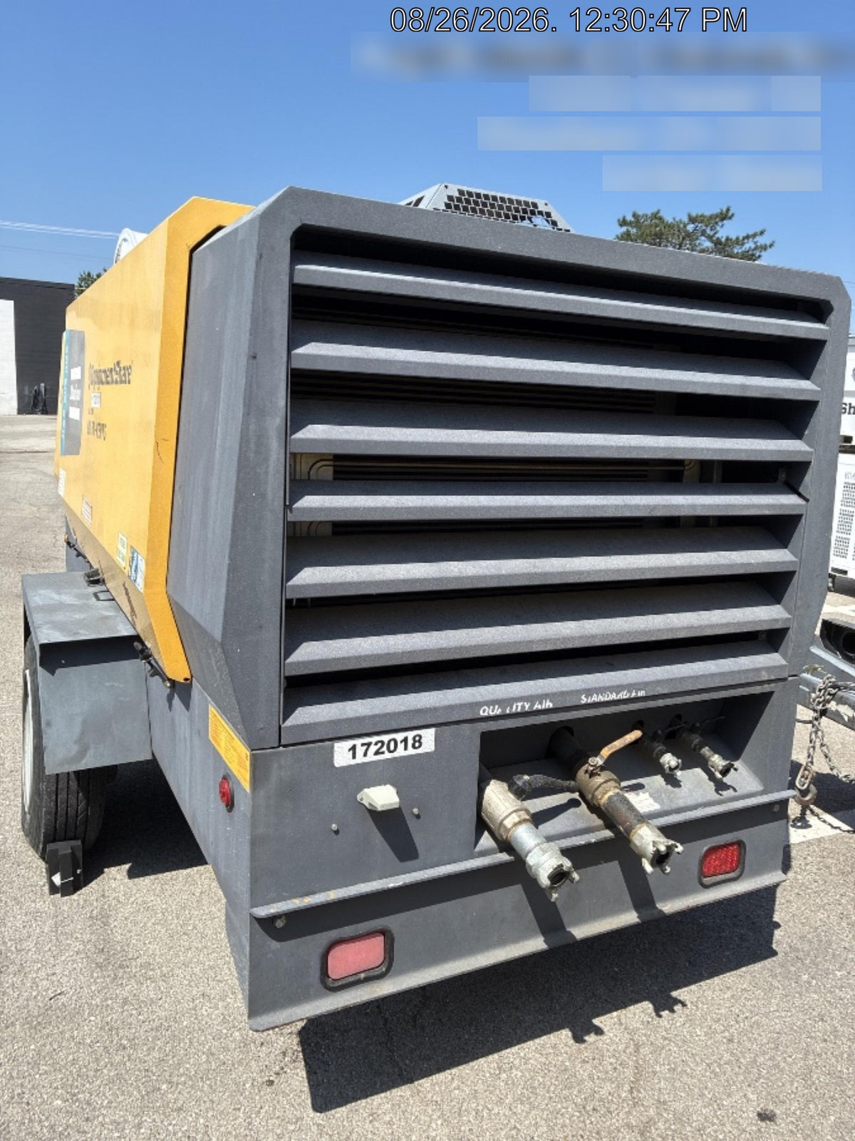 2021 ATLAS COPCO XAS 900