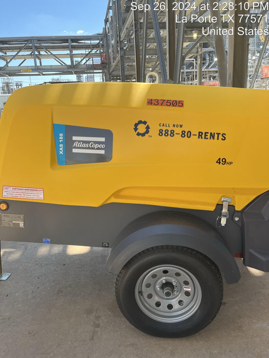 2024 ATLAS COPCO XAS188 CWK