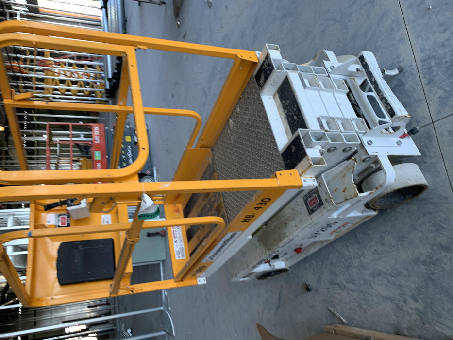 Custom Equipment HB-1430 Hy-Brid Scissor Lift
Platform capacity up to 670 lbs
Working height up to 20 ft
Weighs under 1,700 lbs
Non-marking wheels