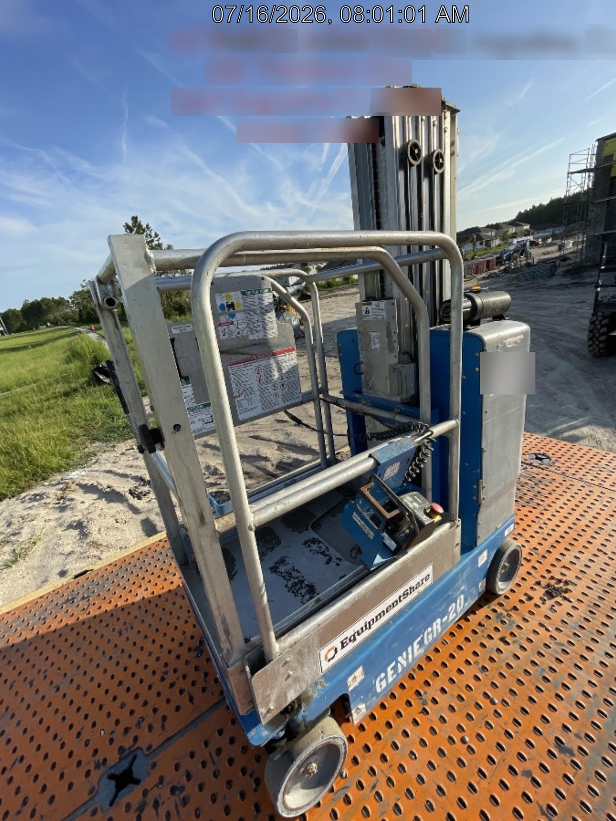 2019 GENIE GR-20