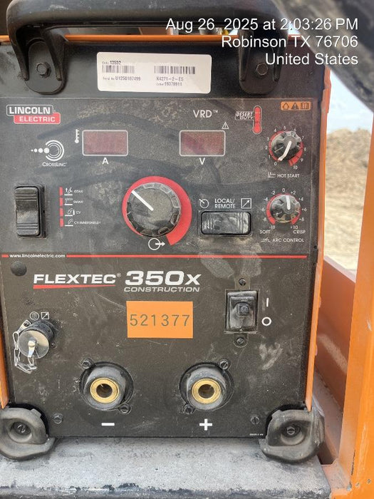 2025 LINCOLN ELECTRIC FLEXTEC 350X