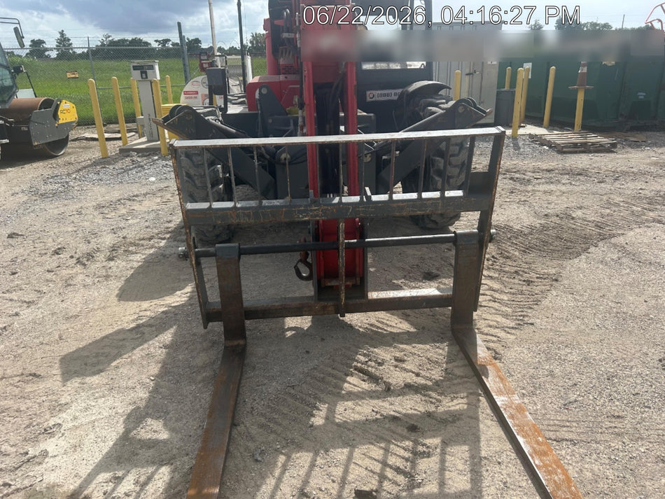 2018 Manitou MTA10055 MTA10055 - 74 HP T4, Canopy, Worklights/Strobe, Beacon, 66" Carriage, 60" Forks, Solid Tires, Lift Hook, Aux Hydraulics