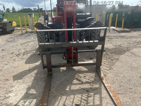 2018 Manitou MTA10055 MTA10055 - 74 HP T4, Canopy, Worklights/Strobe, Beacon, 66" Carriage, 60" Forks, Solid Tires, Lift Hook, Aux Hydraulics