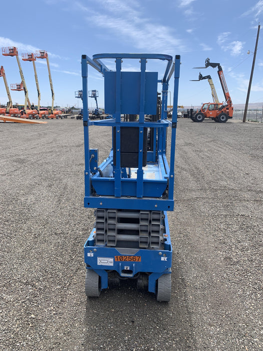2020 Genie GS-1930 Solid Non Marking Tires, Beacon, Folding rails with half height swing gate, 800W Inverter