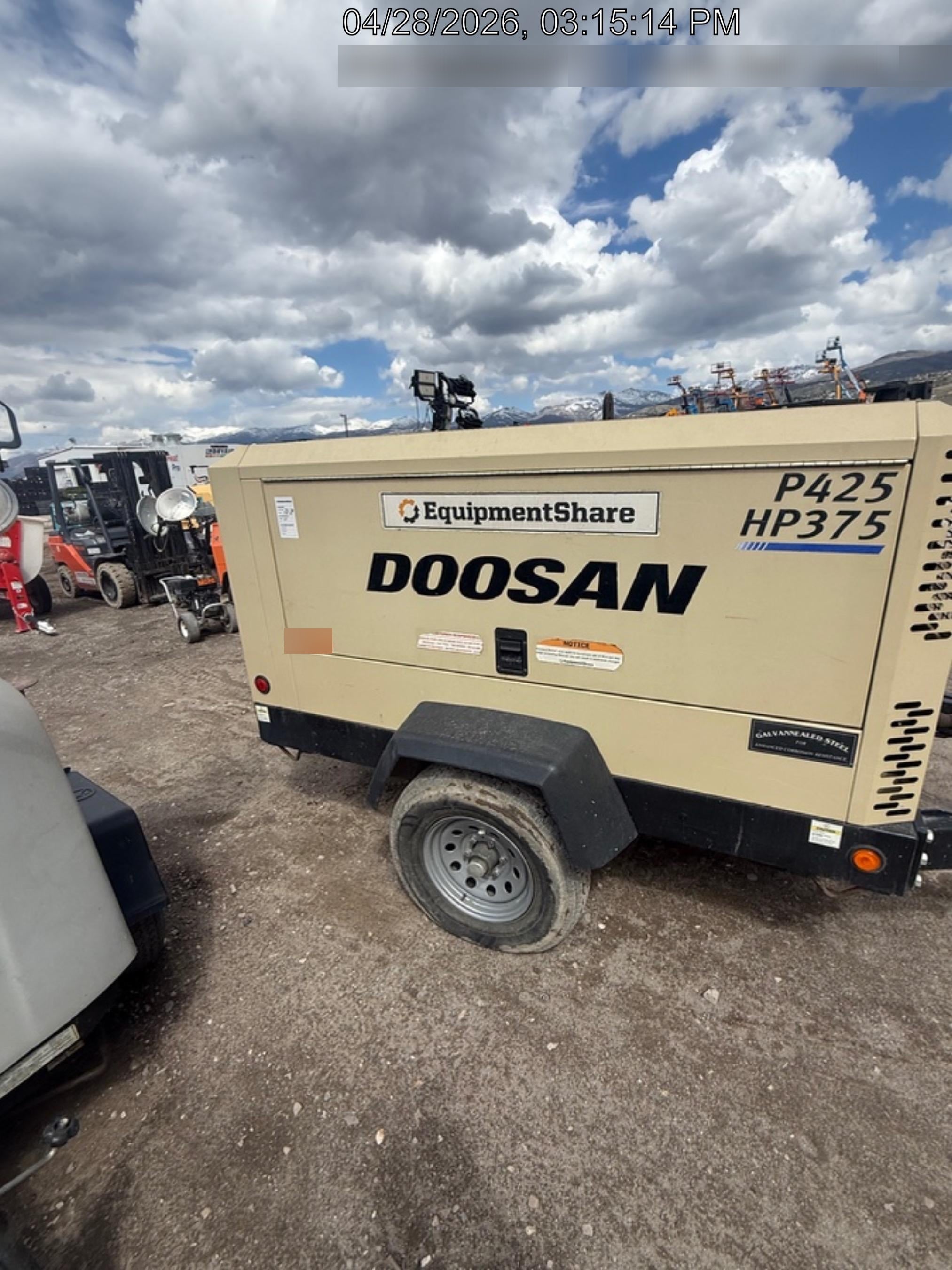 2019 DOOSAN P425/HP375WCU-T4F