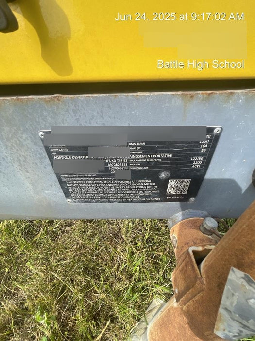 2020 ATLAS COPCO PAS 100 HF CS Enclosed