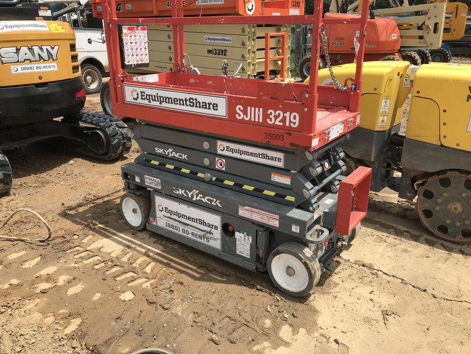 2019 Skyjack SJIII-3219 Standard Options, Trojan Batteries