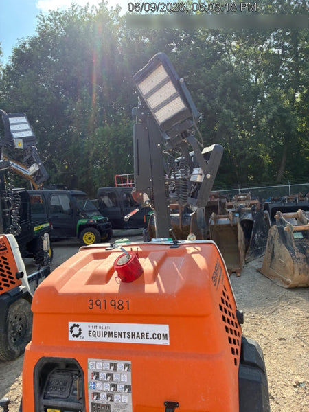 2024 Generac MLT2 Diesel, Flex Switch 120V Input, Powerzone Controller, 
(4) 320W LED Lights, 4kW Generator, 39.9 Gal Fuel Tank, 2" Ball, T3