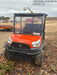 2022 Kubota RTV-X1140W-H Plastic Canopy, Windshield Acrylic Clear, LED Strobe Light, Wire Harness Kit, Back up Alarm
