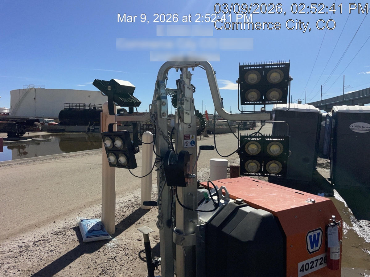 2024 Wanco WLTT-4MM4K Diesel, Deep Sea Controller, Shore Power Plug, Auto Start, (4) 350W LED Floodlights, 4kW Generator, 60 Gal Fuel Tank, 2" Ball, T3