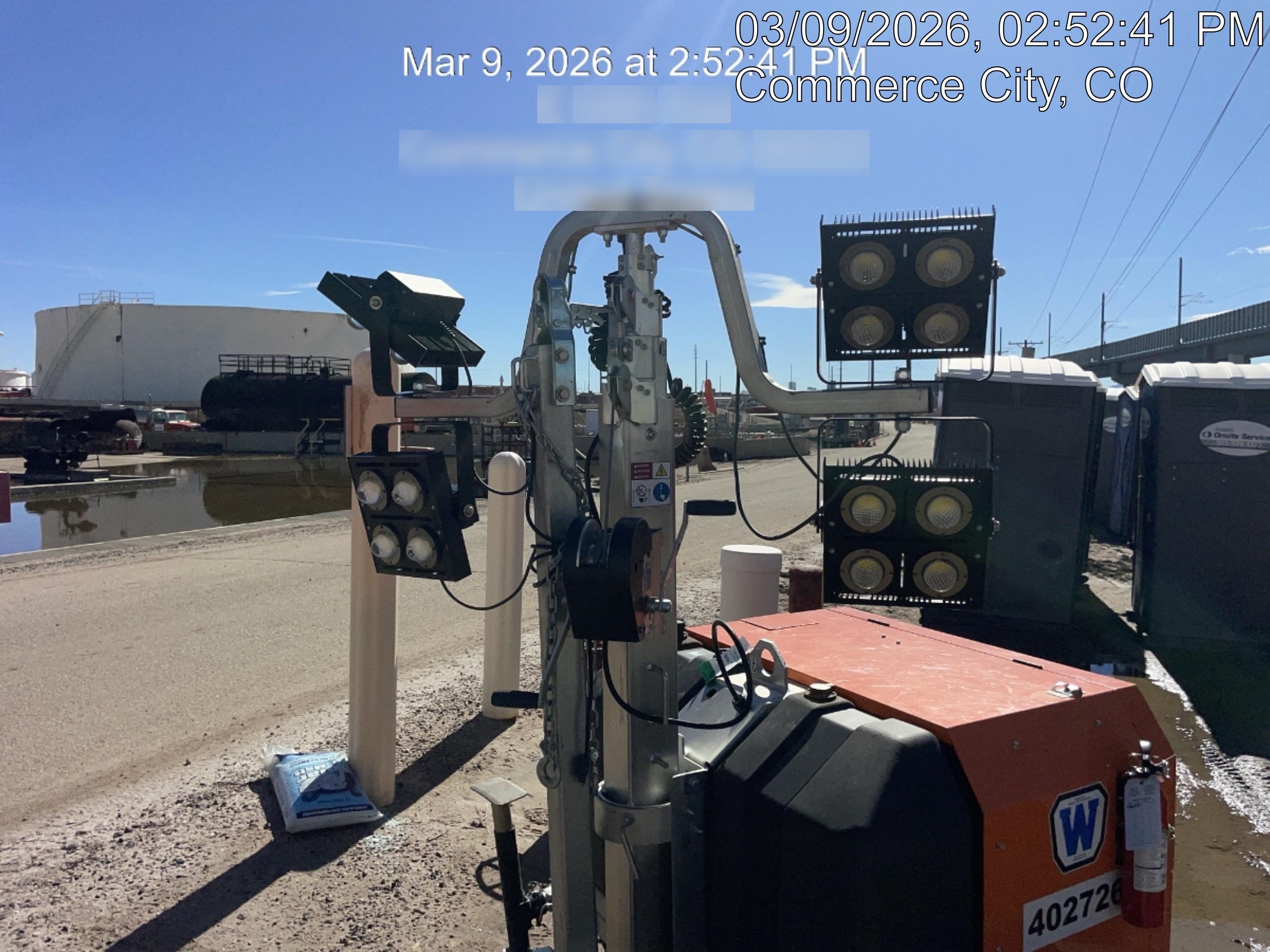 2024 Wanco WLTT-4MM4K Diesel, Deep Sea Controller, Shore Power Plug, Auto Start, (4) 350W LED Floodlights, 4kW Generator, 60 Gal Fuel Tank, 2" Ball, T3