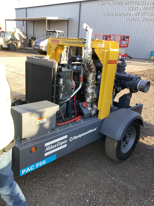 2021 ATLAS COPCO PAC F66 KD