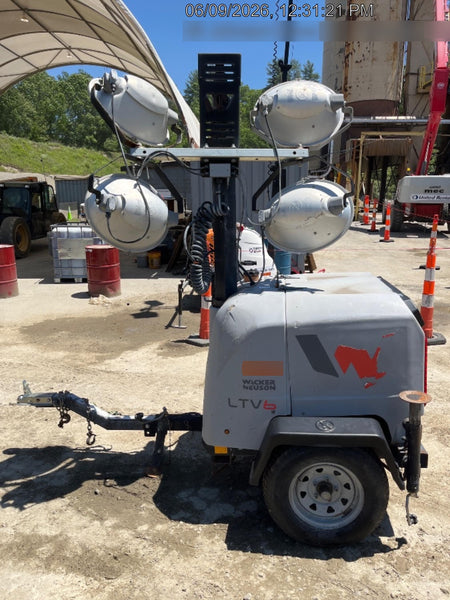 2019 Wacker Neuson LTV6L-MH Wacker Neuson LTV6L Mobile Light Tower w/Fuel Level Sensor Installed