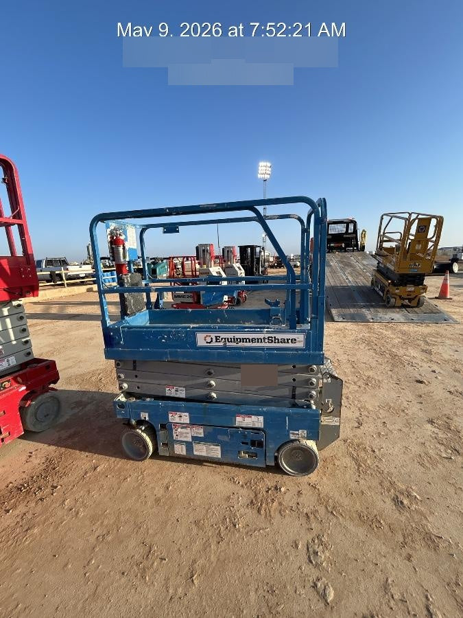 2020 Genie GS-1930 Fixed rails with chain entry gate - Pre A92.20
