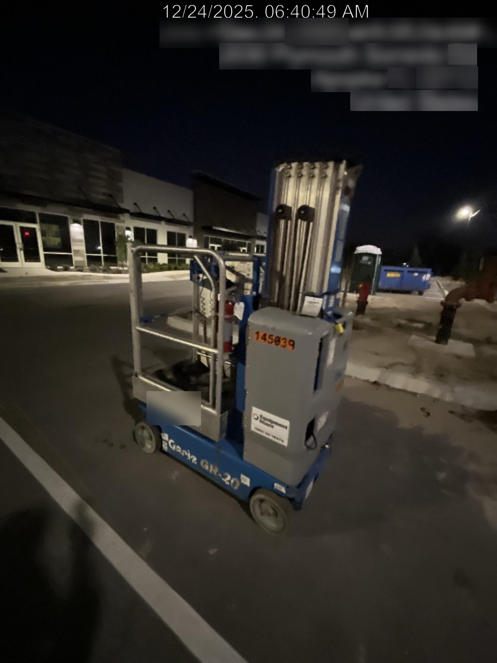 2021 GENIE GR-20