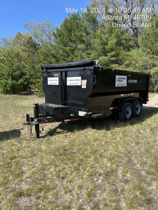 2024 TEXAS PRIDE TRAILERS DT714416KBP