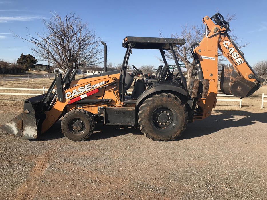 2019 CASE 580N EP - Extendable Backhoe