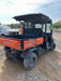 2019 Kubota RTV-X1140W-H 4wd Utility Cart, LED Strobe, Windshield Tempered Glass, Plastic Canopy, Wire Harness Kit, Backup Alarm