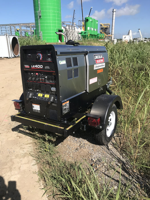 2024 Lincoln Electric LE400 Kubota V1505, Trlr, Cable Rack, Light Kit, ES Decals, T3