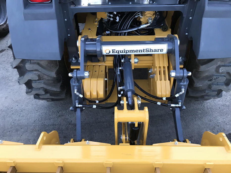 2020 John Deere 210LEP Canopy, 4WD, Second rear hydraulic cylinder, Light Package, Wheel weights