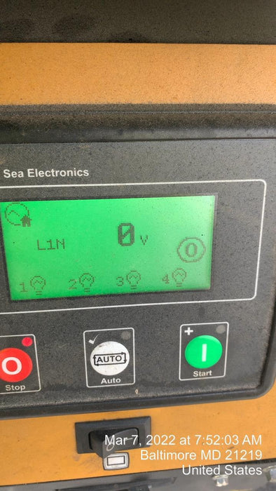 2021 Allmand NLV3GR (4) LED Light Fixture 350W, 23' Vertical Mast, 3kW Prime, Towable, Deep Sea L401, Leveling Jacks, Yanmar T4F 5.8hp