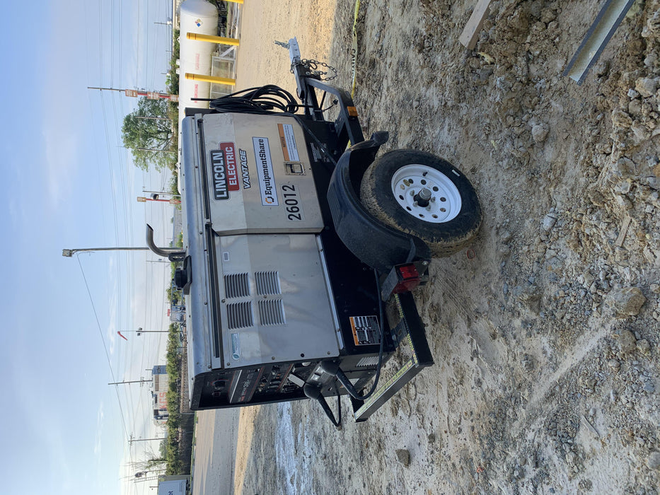Lincoln Electric Vantage 322 Lincoln Vantage 322 Welder w/Trailer
