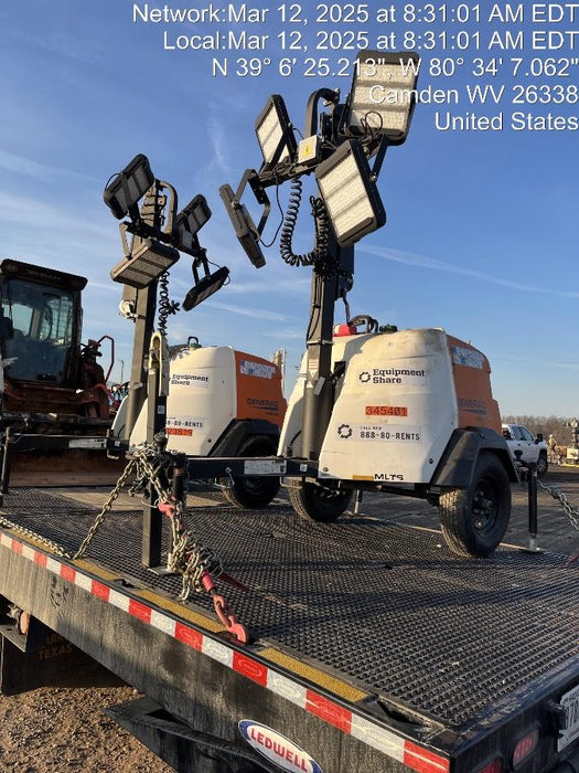 2023 Generac MLT2 Diesel, Flex Switch 120V Input, Powerzone Controller, (4) 320W LED Lights, 4kW Generator, 39.9 Gal Fuel Tank, 2" Ball, T3