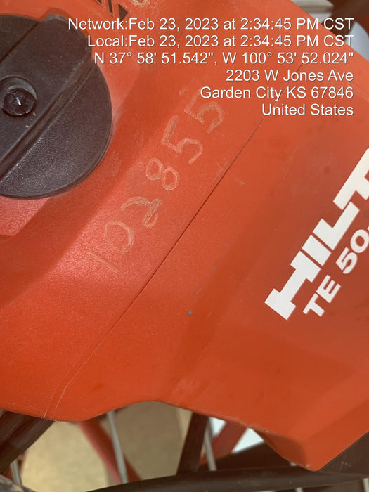 2020 HILTI TE 50-AVR