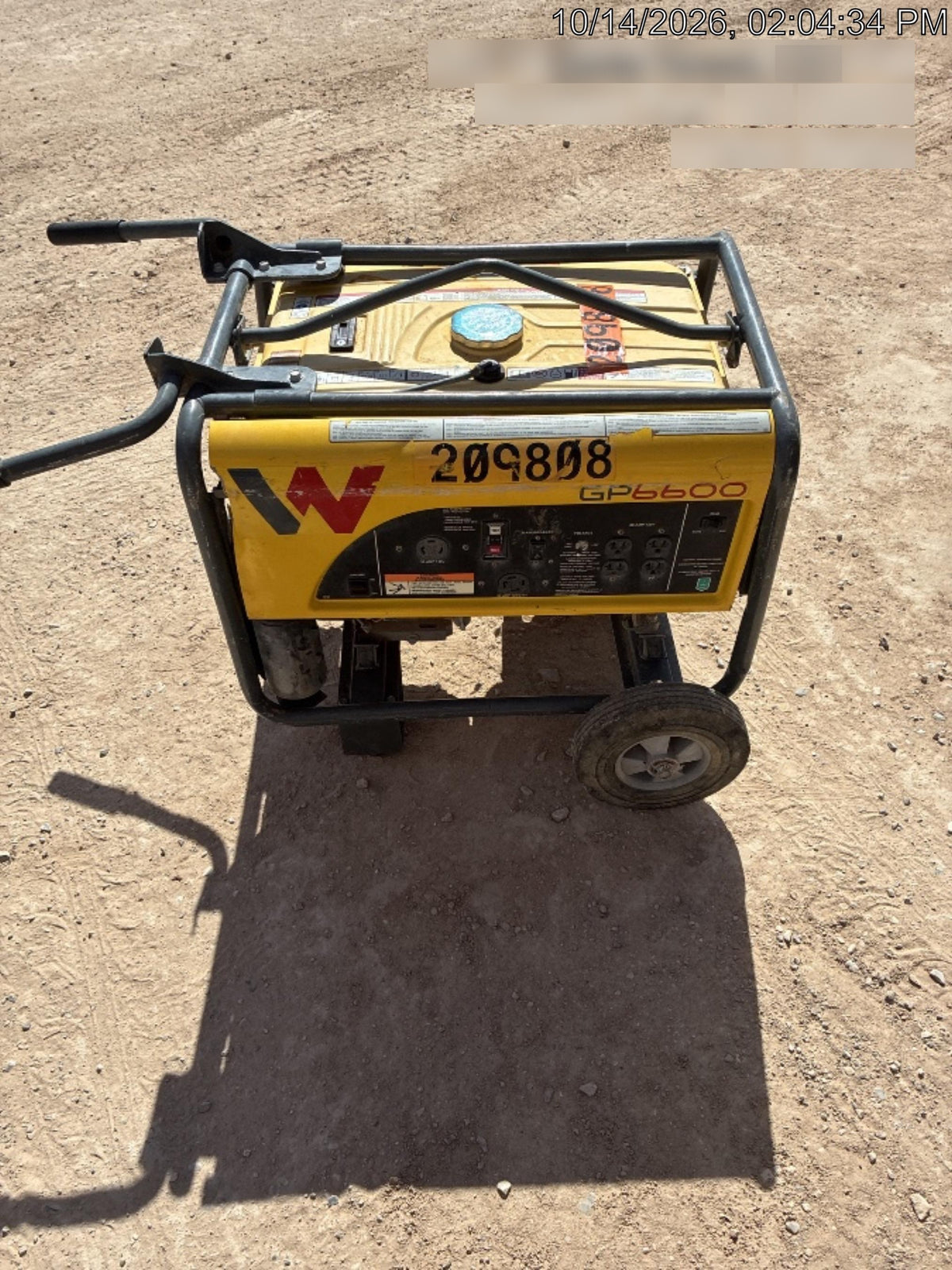 2022 WACKER NEUSON GP6600A