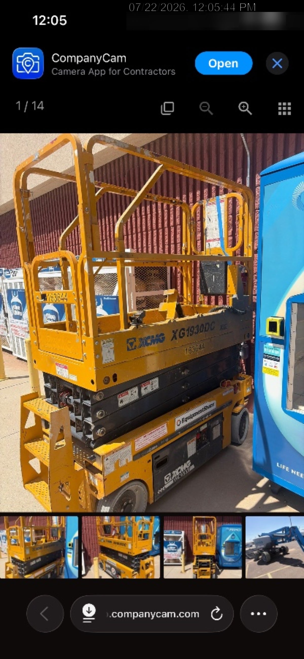 2021 XCMG XG1930DC