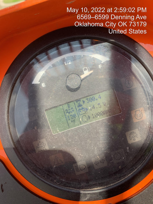 2020 Skytrak 12054 74Hp, Canopy, FF Tires, Work Lights, Beacon, Aux Hydraulics, Back up Alarm, Lifting Eye, ES Decals