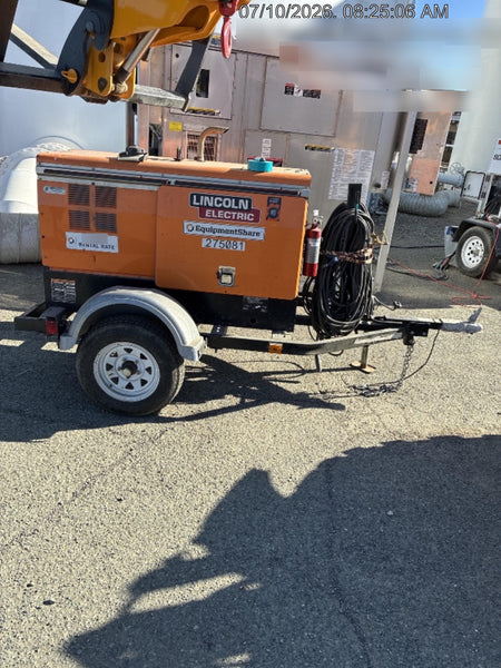 2022 Lincoln Electric LE400 Kubota V1505, Trlr, Cable Rack, Light Kit, ES Decals, T3