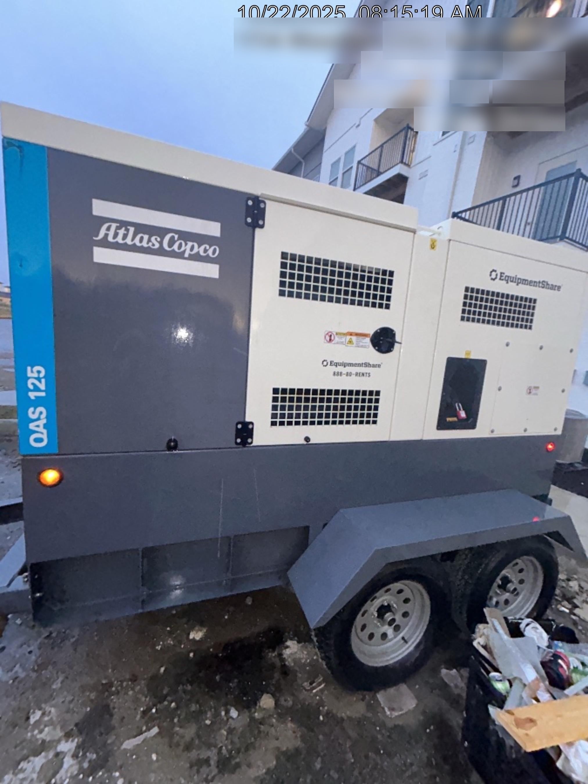 2023 ATLAS COPCO QAS 125