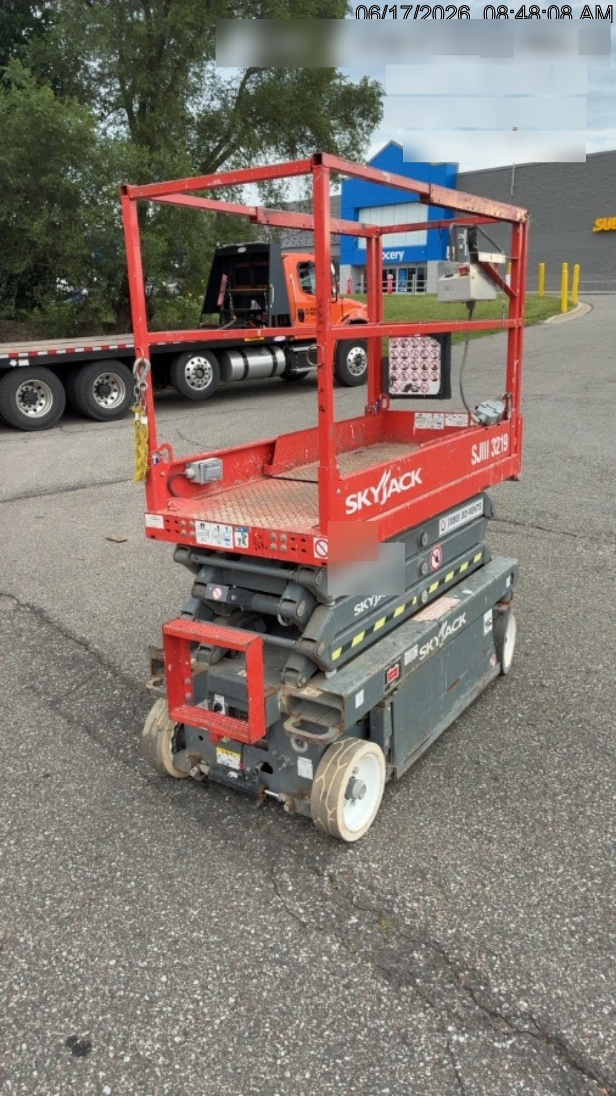 2017 Skyjack SJIII-3219 Standard Rental Specs