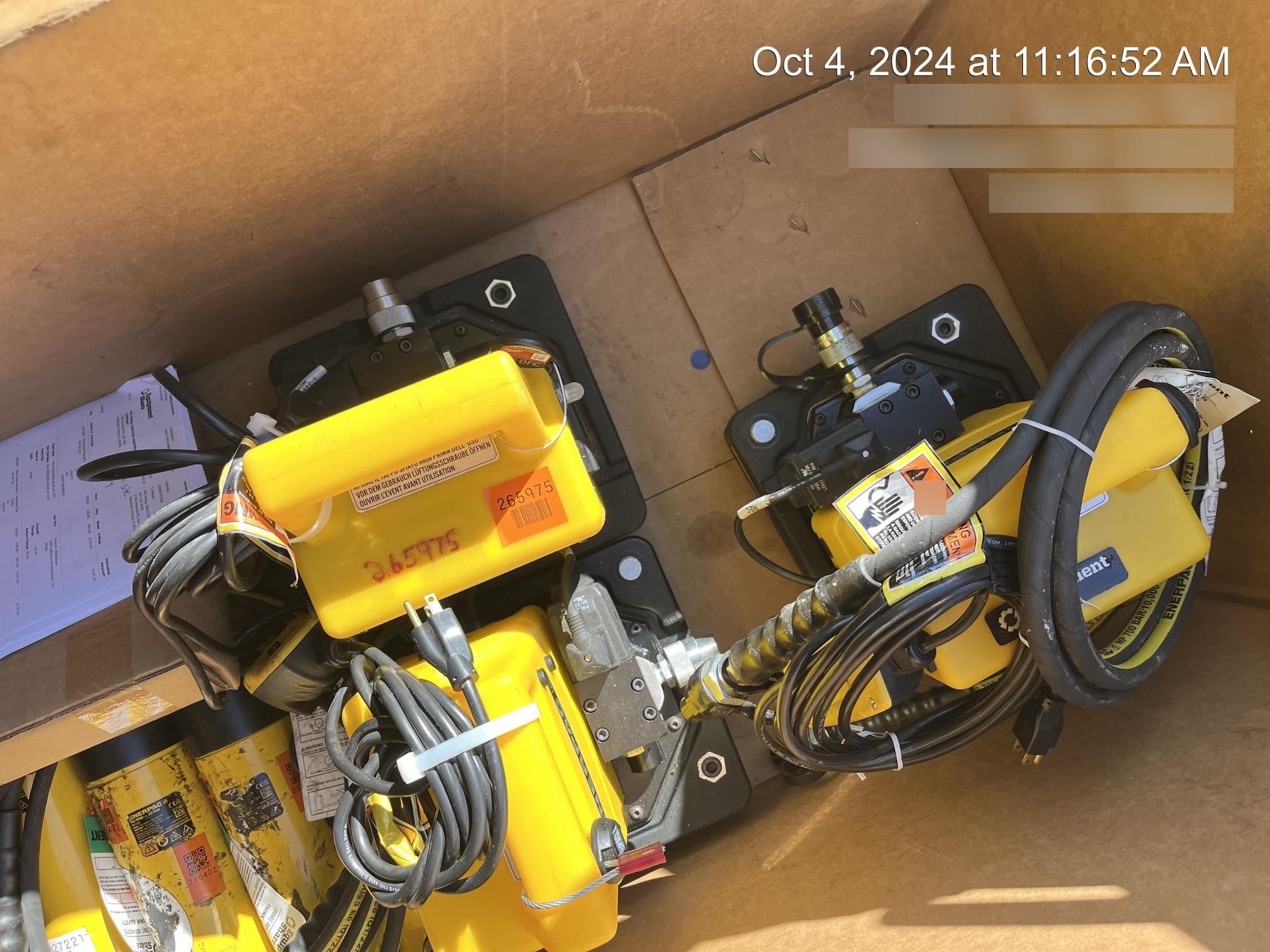 2024 ENERPAC PUD1100B