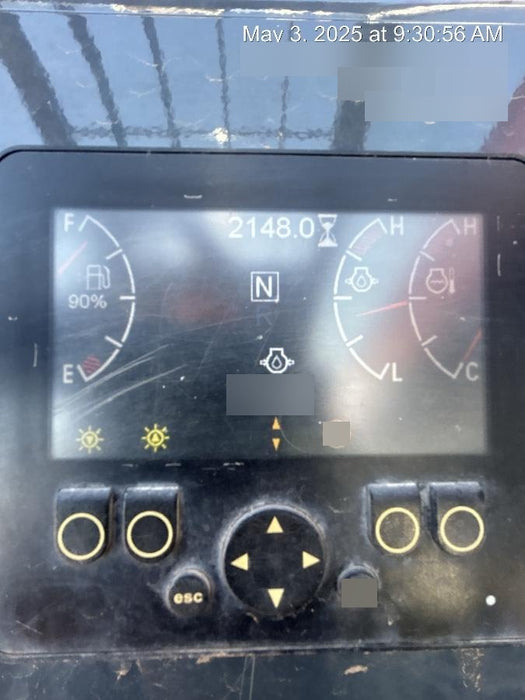 2019 Manitou MTA8044 MTA 8044 - 74 HP T4, Canopy, Worklights/Strobe, Beacon, 66" Carriage, 48" Forks, Solid Tires, Lift Hook, Aux Hydraulics