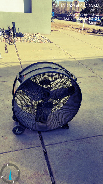 2019 CENTRAL MACHINERY 24" SHOP FAN