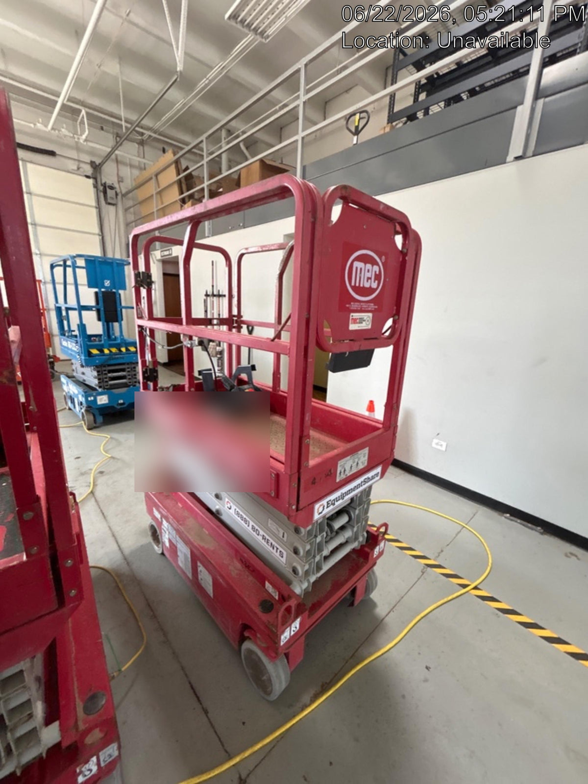 2019 MEC 1330SE Motion Alarm, Beacon, Includes MachineLink keypad and telematics device