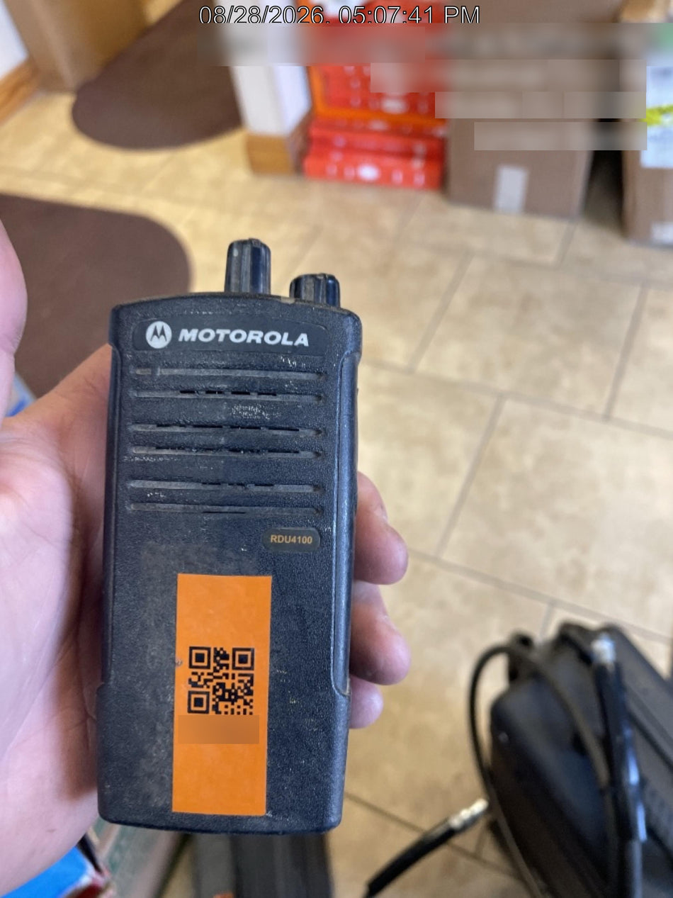 2020 MOTOROLA RDU4100